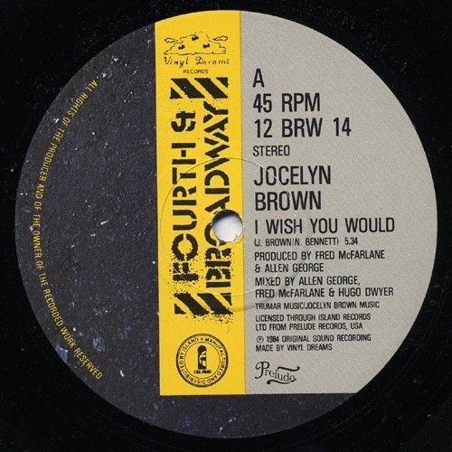 Jocelyn Brown - I wish you would (Full Length Version / Version 2)