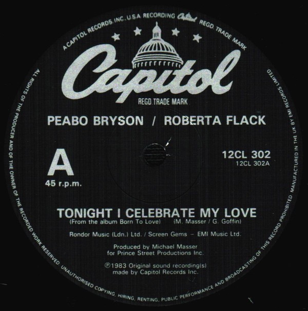 Peabo Bryson & Roberta Flack - Tonight i celebrate my love / Born to love / Let the feeling flow