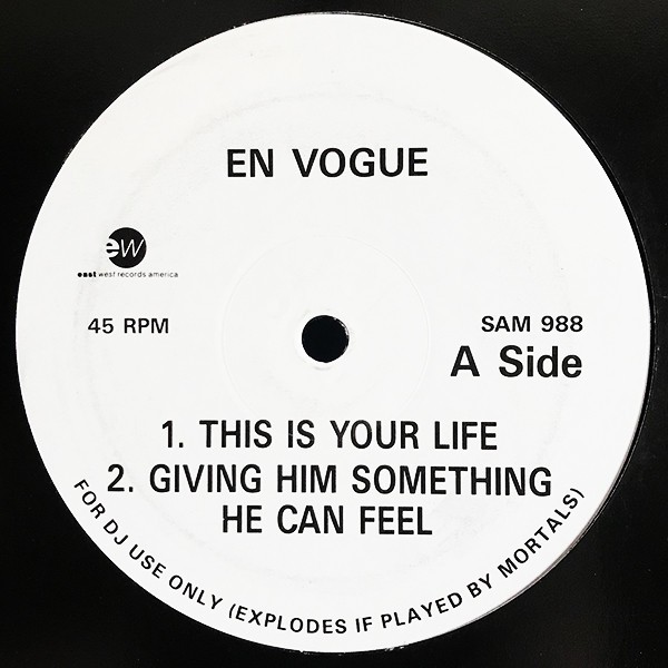 En Vogue - This is your life / Giving him something he can feel / It aint over till the fat lady sings (Promo)
