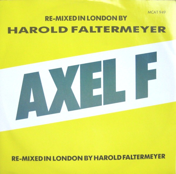 Harold Faltermeyer - Axel F (London mix / Extended Version) / Shoot out (12" Vinyl Record)