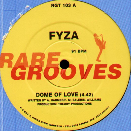 Fyza - Dome of love / Rock me easy (12" Vinyl Record)