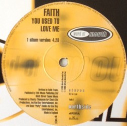 Faith Evans - you used to love me (LP Version / Club mix 1 / Club mix 2) Vinyl Promo