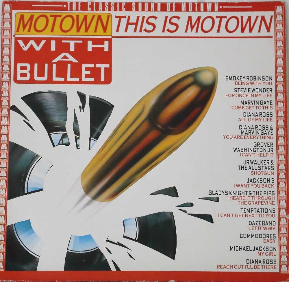 Motown With A Bullet - LP feat Jackson 5 "I want you back" / Smokey Robinson "Being with you" (14 Track Vinyl LP)