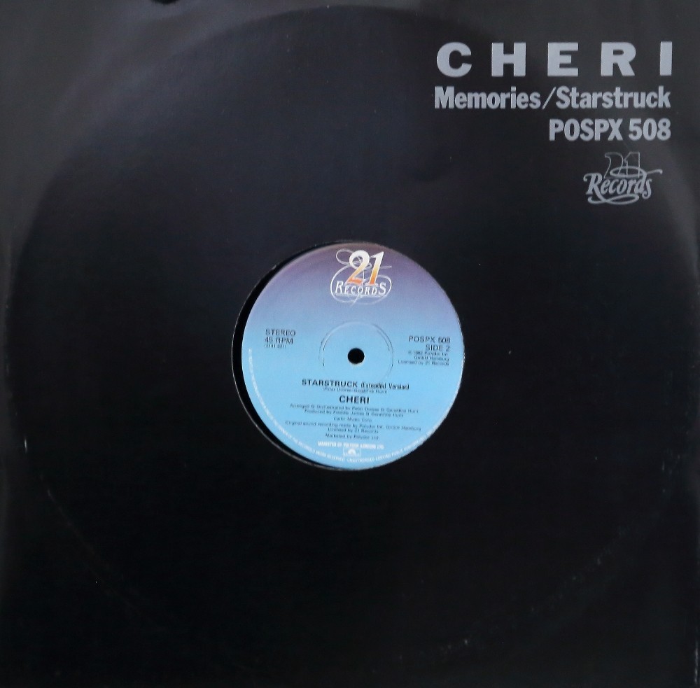 Cheri - Starstruck / Come and get these memories (Original extended versions) 12" Vinyl Record