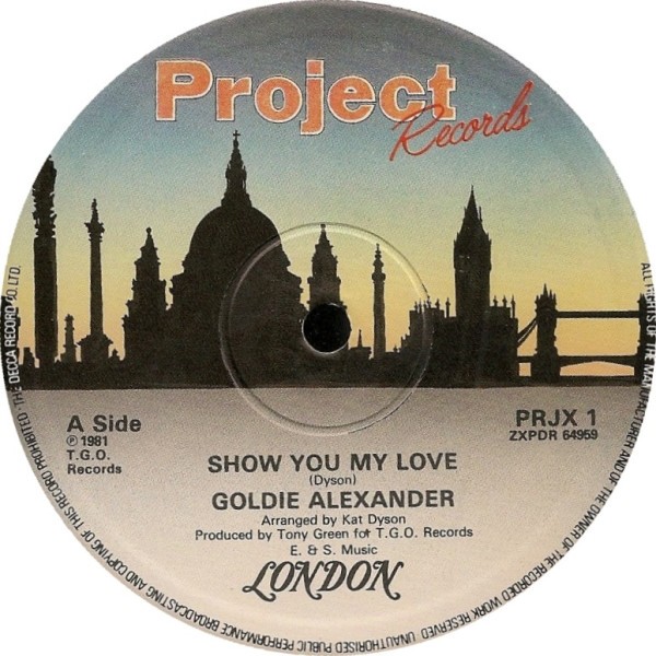 Goldie Alexander - Show you my love (Extended Version) / Go back