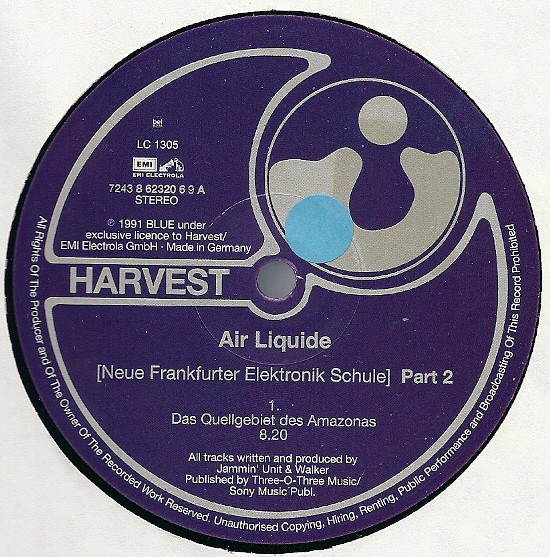 Air Liquide - Das quellgebiet des amazonas / Clash of cultures / Dark star (12" Vinyl Record)