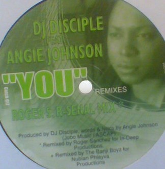 DJ Disciple featuring Angie Johnson - You (Roger Sanchez / Banji Boyz / Bobbi & Steve / DJ Lafleche Mixes) 12" Doublepack