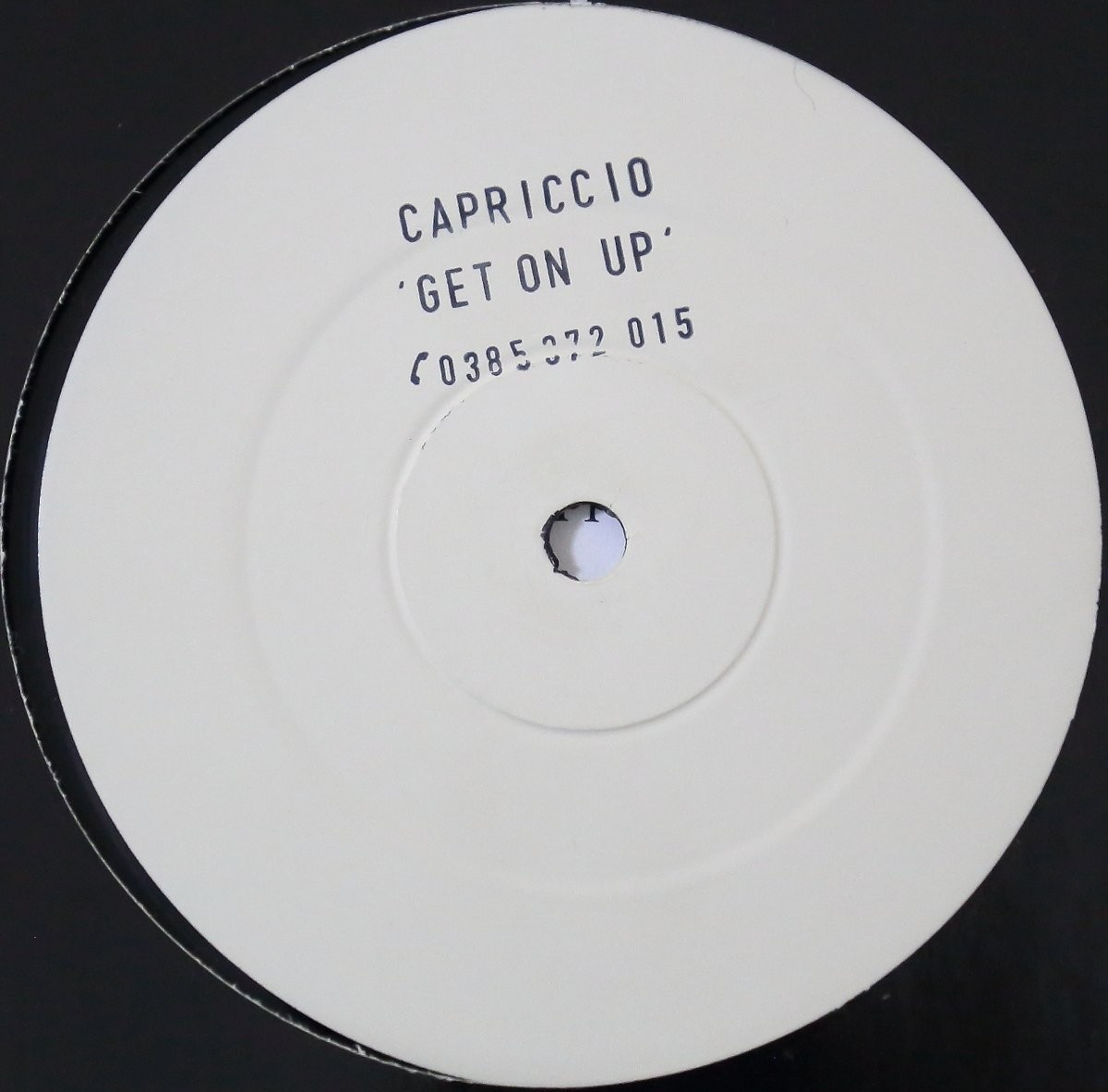 Capriccio - Get on up (Vocal Mix / Dub Mix) 12" Vinyl Promo