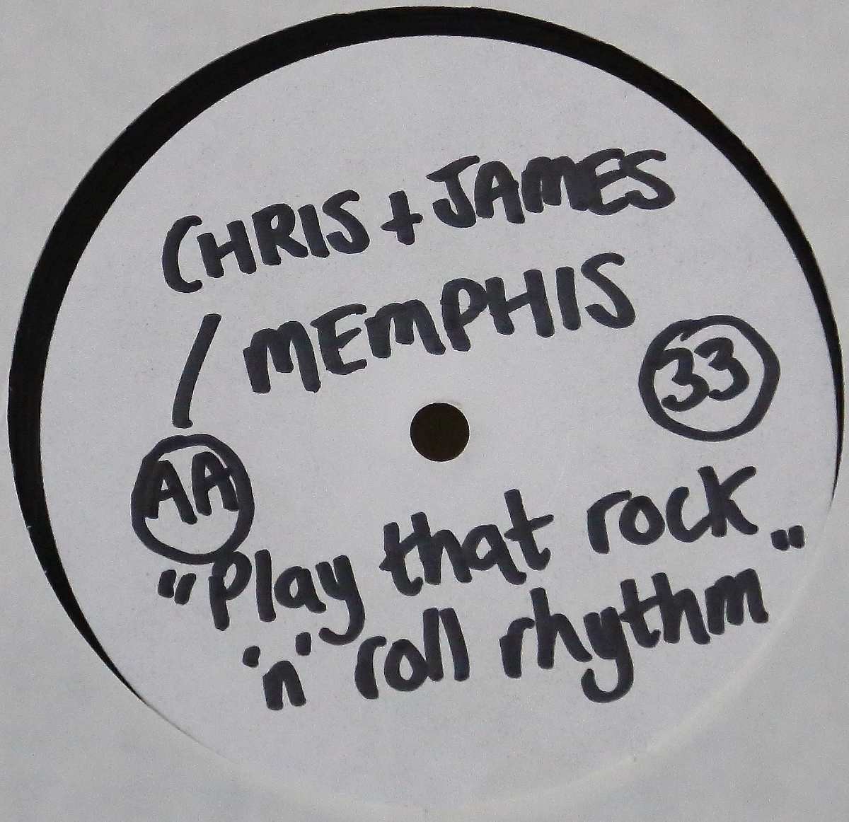 Delorme - Big fizz /  Chris & James Feat Memphis - Play That Rock N Roll Rhythm (12" Vinyl Promo)