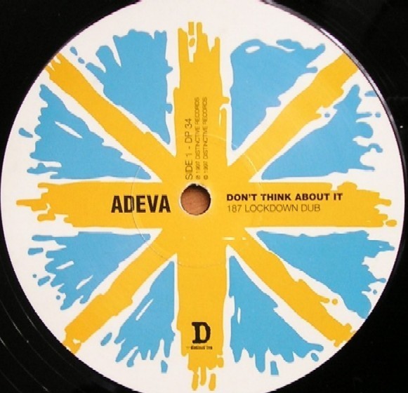 DJ Supreme - Tha wildstyle / Adeva - Don't think about it (187 Lockdown remix) 12" Vinyl Record