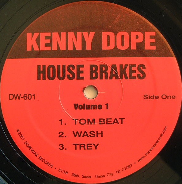 Kenny Dope - House brakes volume 1 featuring Tom Beat / Wash / Trey / Oh / Uh / Um 4 4 (12" Vinyl)