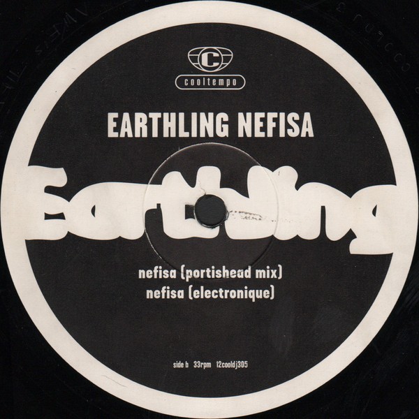 Earthling - Nefisa (Original mix / Portishead mix / Electronique mix / Faraway Moses mix) 12" Vinyl Promo
