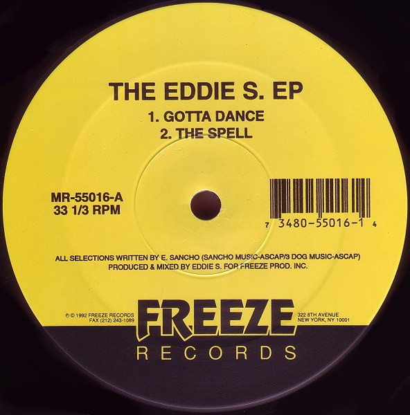 Eddie S - EP featuring Gotta dance / The spell / Give ya love (Remix) / You've got me down (12" Vinyl Record)