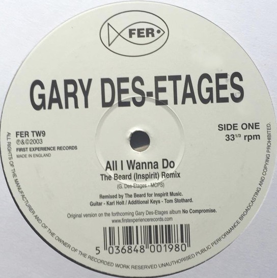 Gary Des Etages - All i wanna do (Inspirit Remix / Inspirit Dub) / Dance with me (Original Demo Version)