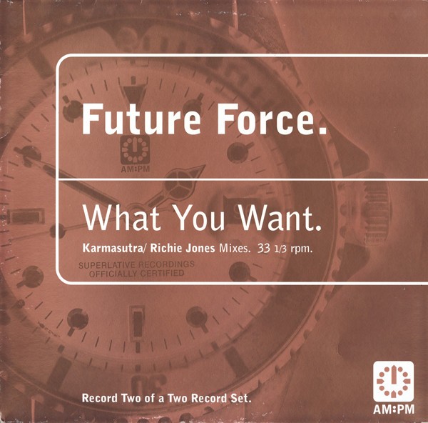 Future Force - What you want (Karmasutra Funky Express / Alex Neri Dub Experience / Richie Jones Club mix / Richie Jones Dub)