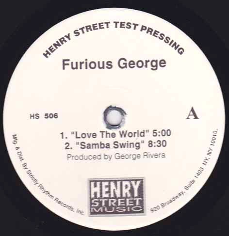 Furious George - Love the world / Samba swing / Court & Warren / Start the rumba (12" Vinyl reord)