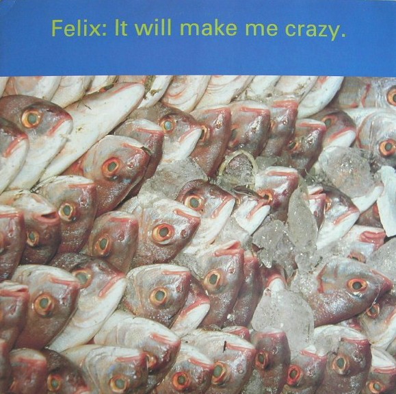 Felix - It will make me crazy (Big Mix / Piano Mix / Red Jelly Mix / Mmmm Mix) 12" Vinyl Record