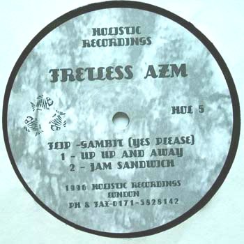 Fretless AZM - Gambit (yes please) / Up up and away / jam sandwich (12" Vinyl Record)