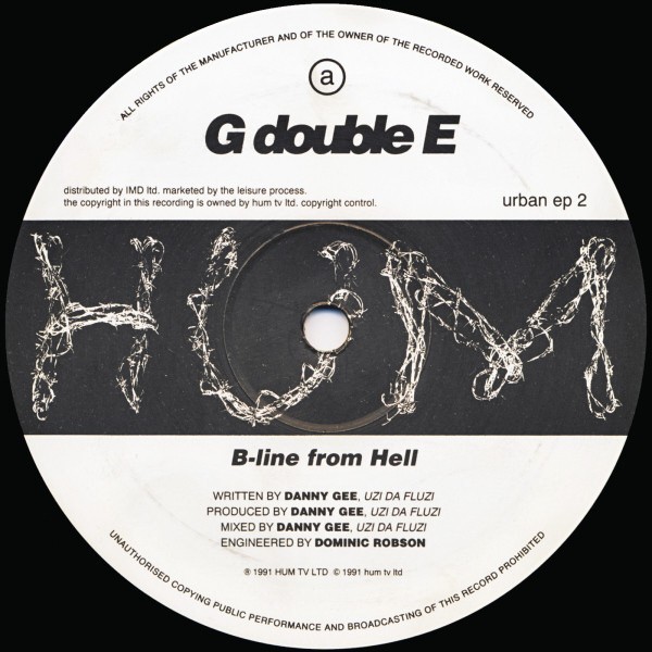 G Double E - B line from hell / Funky as a funky thing can get / G Theme part 2 (12" Vinyl Record)