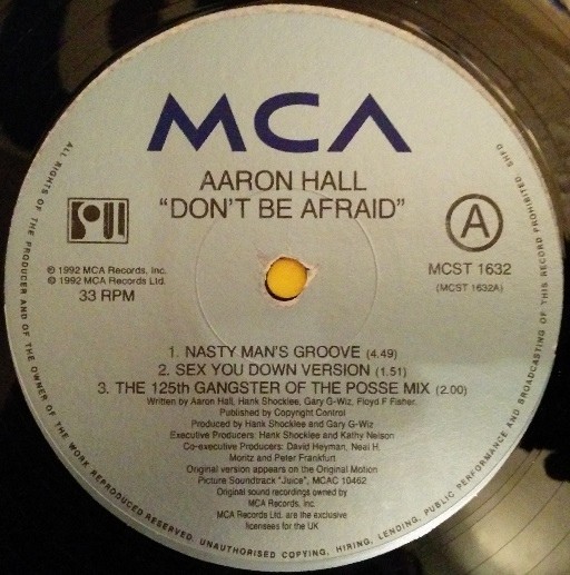 Aaron Hall - Don't be afraid (LP Version / Nasty Mans Groove / Nasty Mans Instrumental / Sex You Down Version / Sex You Down Ins