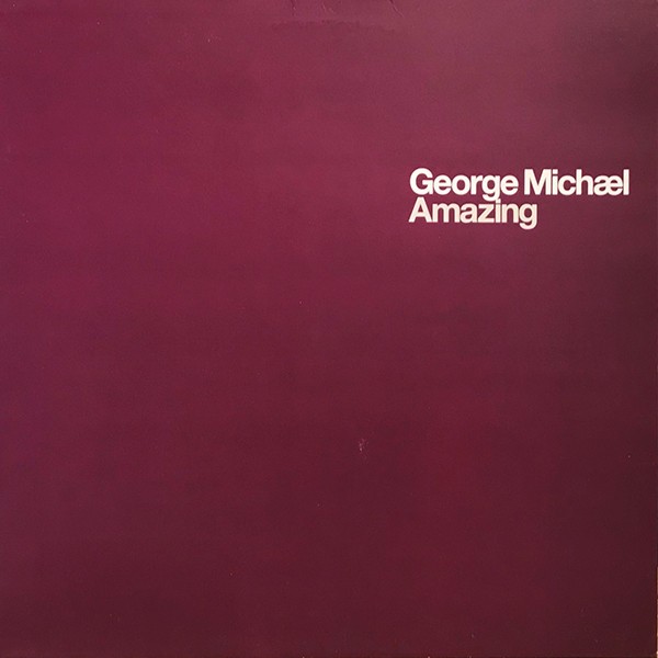 George Michael - Amazing (Full Intention Club mix / Full Intention Dub) 12" Vinyl Record Promo