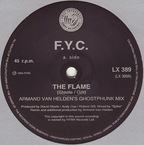 Fine Young Cannibals - The flame (Armand Van Helden mix) / Im not the man I used to be (Rollo mix) 12" Vinyl Record