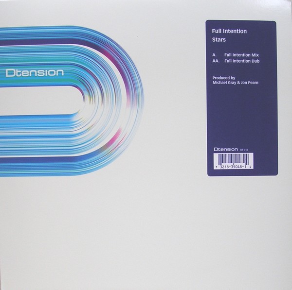 Full Intention - Stars (Full Intention mix / Full Intention Dub) 12" Vinyl Record