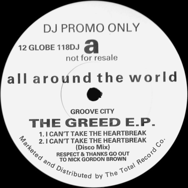 Greed - I can't take the heartbreak ( Original mix / Disco mix) / Music / Pressure me