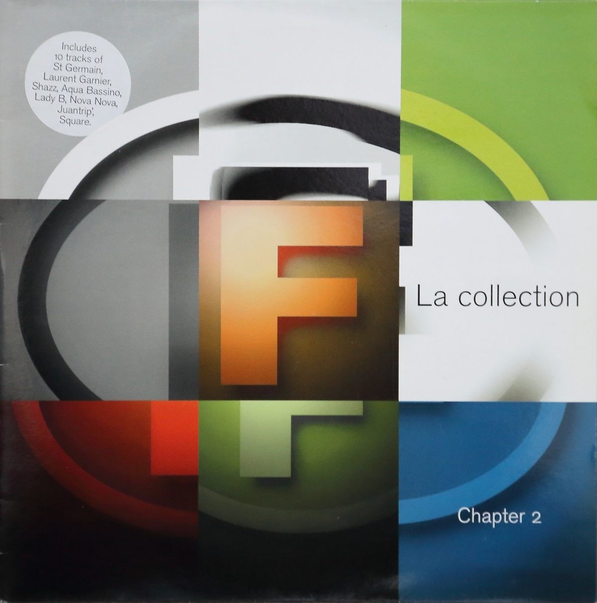 F Communications - La collection chapter 2 double LP feat tracks by Shazz, Laurent Garnier, St Germain, Aqua Bassino, Scan X, La