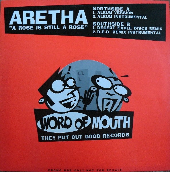Aretha Franklin - A rose is still a rose (LP Version / LP Instrumental / Remix / Remix Instrumental) Promo
