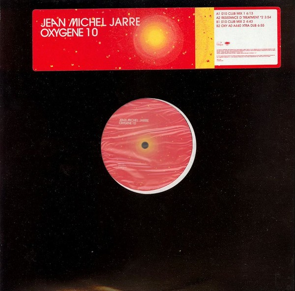 Jean Michel Jarre - Oxygene 10 (Club mix 1 / Club mix 2 / Resistance D Treatment / Oxy AO A440 Xtra Dub) Promo