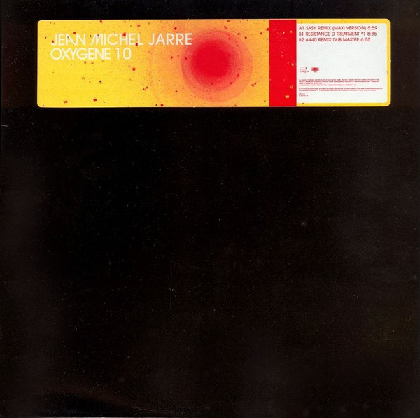 Jean Michel Jarre - Oxygene 10 (Sash Remix / Resistance D Treatment / A440 Remix Dub) Vinyl Promo