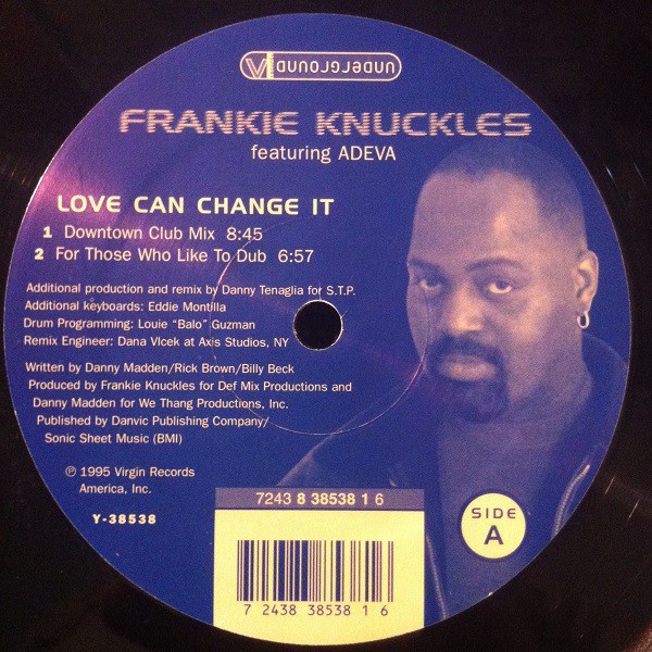 Frankie Knuckles - Love can change it (Danny Tenaglia Downtown Club mix / Tenaglia Dub) / Walkin (2 Grant Nelson Mixes)