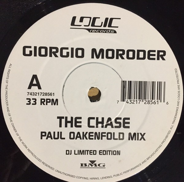 Giorgio Moroder - The chase (Jam & Spoon / Paul Oakenfold / Junior Sanchez / DJ Sneak Mixes) Vinyl Double
