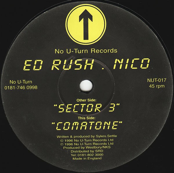 Ed Rush - Sector 3 / Comatone (Vinyl 12")