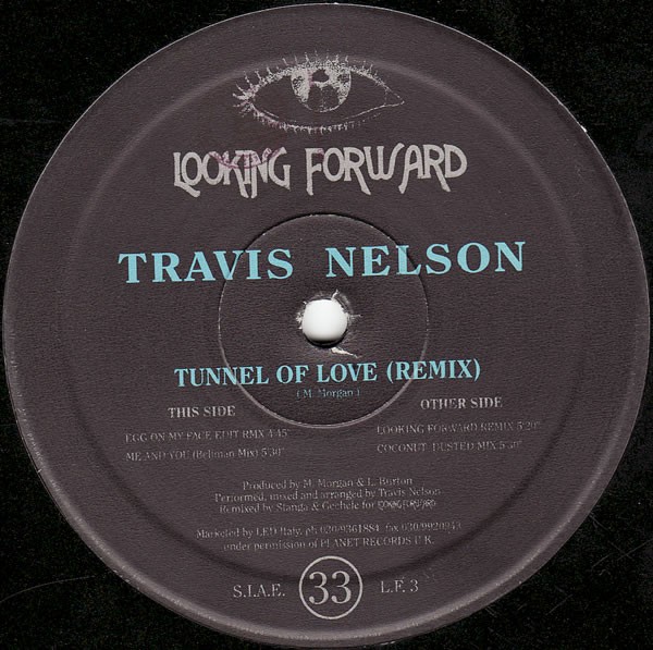 Travis Nelson - Tunnel of love (3 mixes) 12" Vinyl Record