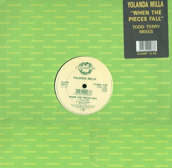 Yolanda Milla - When the pieces fall (4 Todd Terry Mixes) Vinyl