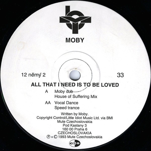 Moby - All that I need is to be loved