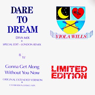 Viola Wills - Dare to dream (Diva mix / London Remix) / Gonna get along without you now (2 Mixes) 12" Vinyl Record