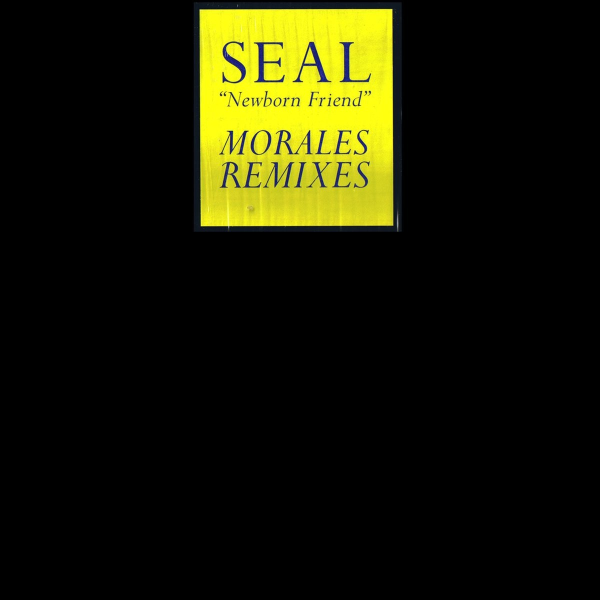 Seal - Newborn friend (David Morales Club mix / Morales Dub / Mo Mo's Bass mix / Morales Radio mix) Vinyl Promo
