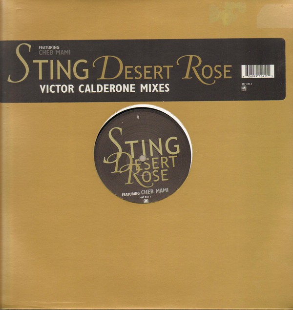 Sting - Desert rose (Victor Calderone Melodic Club mix / Victor Calderone Filter Dub / Original Version) Vinyl 12"