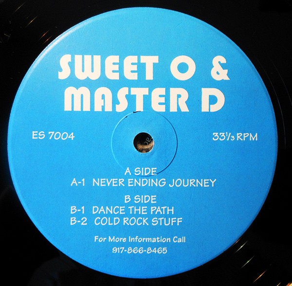 Sweet O & Master D - Never ending journey / Dance the path / Cold rock stuff (Vinyl 12")