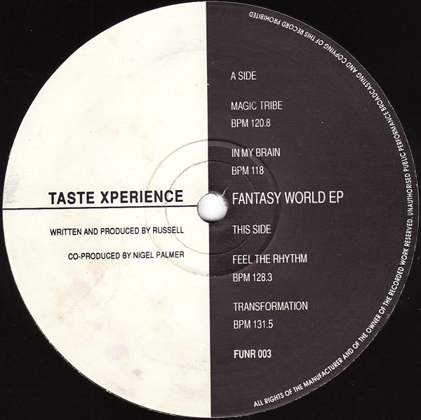 Taste Xperience - Magic tribe / In my brain / Feel the rhythm / Transformation (Vinyl 12")
