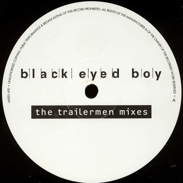 Texas - Black eyed boy (Trailermen Black Eyed Disco mix / Trailermen Disco Boy Dub) Vinyl Promo