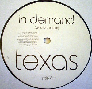 Texas - In demand (2 Sunship Mixes / 2 Wookie Mixes) 2 x Vinyl Promo
