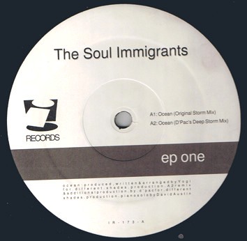 The Soul Immigrants - Ocean (Original Storm mix / D Pac Deep Storm mix) / 2nd Time / Down down down (Vinyl)