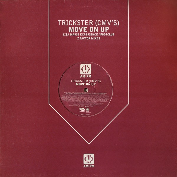 Trickster - Move on up (Lisa Marie Experience / Footclub / Z Factor Mixes) Vinyl 12"