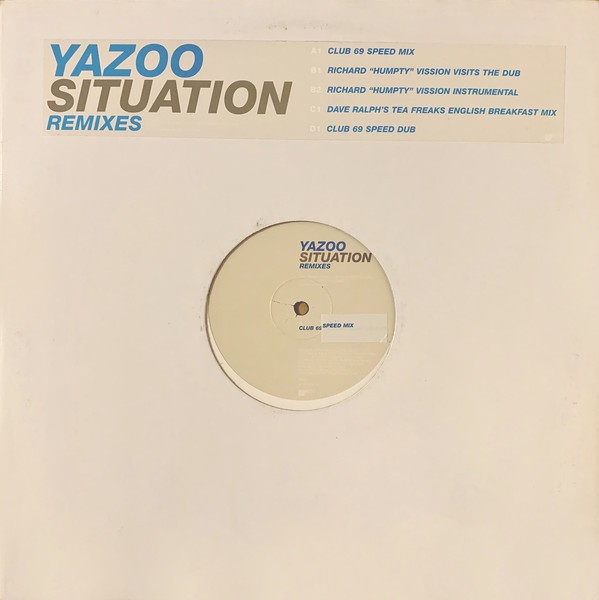 Yazoo - Situation (2 Club 69 / 2 Richard Vission / Dave Ralph Remixes) 12" Doublepack Vinyl Record