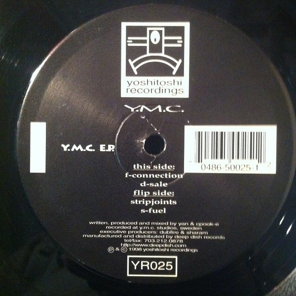 YMC - YMC EP featuring F connection / Stripjoints / S fuel (12" Vinyl Record)