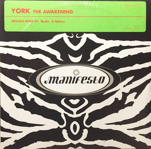 York - The awakening (Quake Remix / Natious Remix / Suspicious Remix / Mellow Mix) 2 x 12" Vinyl Promo Record